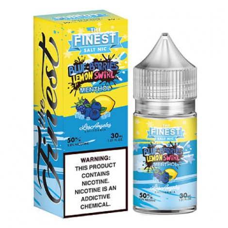 The Finest E-Liquid Synthetic - Blue-Berries Lemon Swirl Menthol