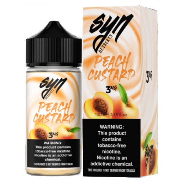 Syn E-Liquids - Peach Custard