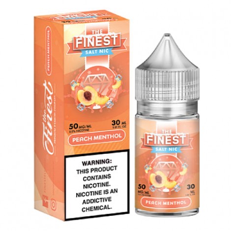 The Finest E-Liquid Synthetic SALTS - Peach Menthol