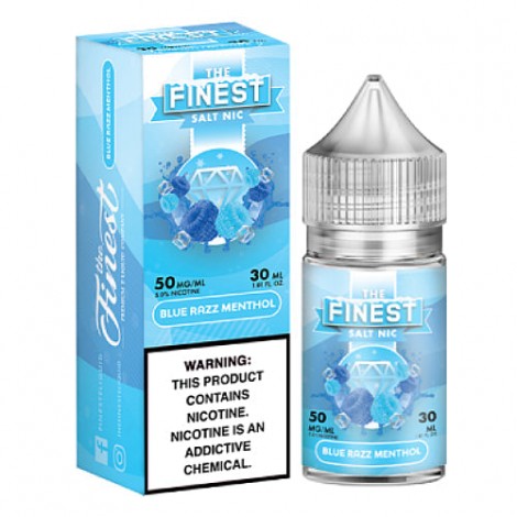 The Finest E-Liquid Synthetic SALTS - Blue Razz Menthol