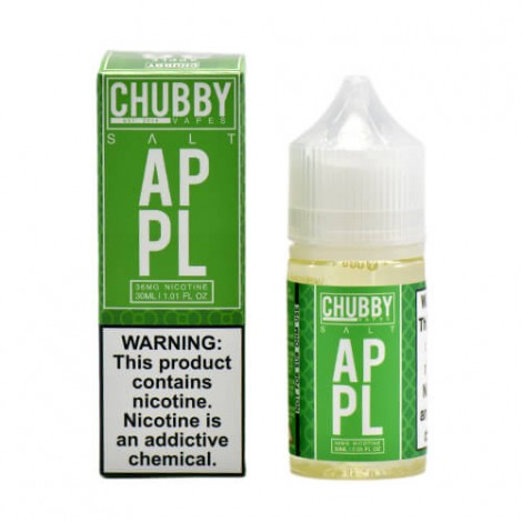 Chubby Bubble Vapes Salts - Apple Salt - 30ml