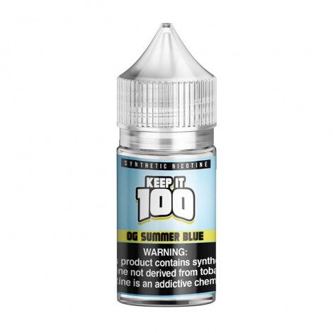 Keep it 100 Synthetic E-juice Salts - OG Summer Blue