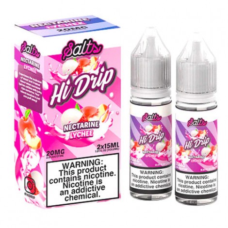 Hi-Drip Salt Twin Pack - Nectarine Lychee Salt