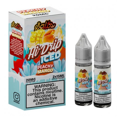 Hi-Drip Salt Twin Pack - Iced Peachy Mango Salt