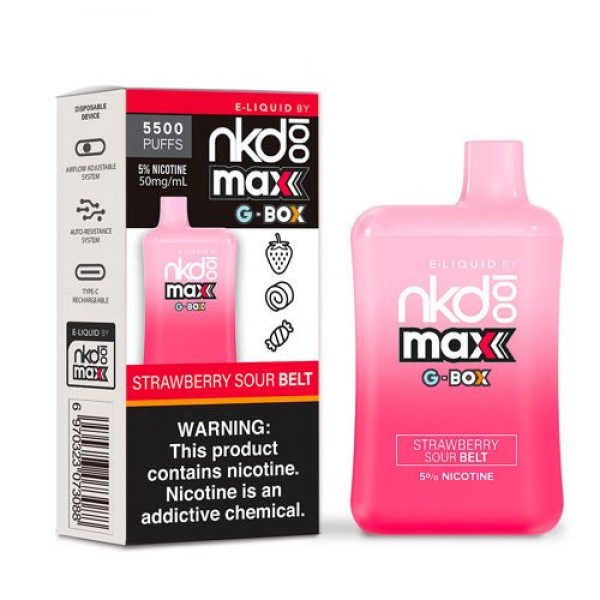 Naked 100 Max G-Box Strawberry ...