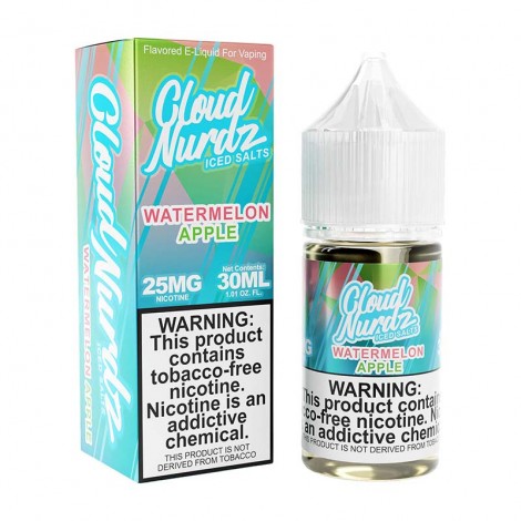 Clouds Nurdz Salt TFN - Watermelon Apple ICED