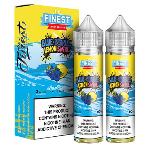 The Finest E-Liquid Synthetic - Blue-Berries Lemon Swirl