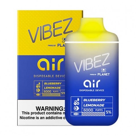 Vibez Air 6K Blueberry Lemonade Disposable Vape Pen