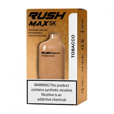 Rush Max 5K Disposable  - Tobacco