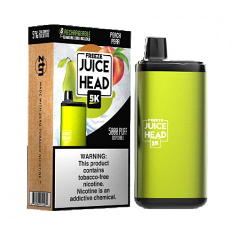 Juice Head 5000 Disposable - Peach Pear Freeze