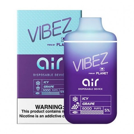 Vibez Air 6K Icy Grape Disposable Vape Pen